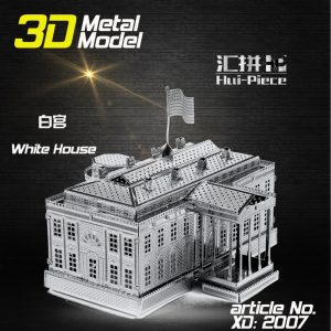 3D Pussel Metall - Berömda Byggnader - White House