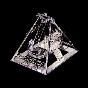 3D-Puzzle aus Metall – Wikingerschiff-Karussell