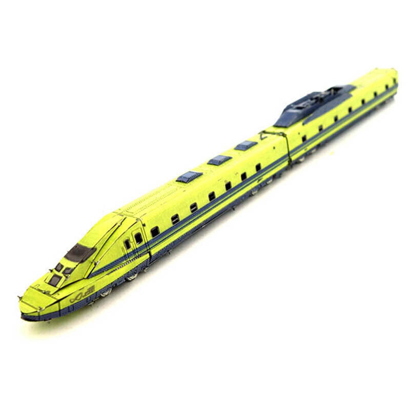3D Pussel Metall - berömda fordon - Doctor Yellow type 923 färg