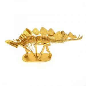 3D Pussel Metall - klassisk Stegosaurus skelett