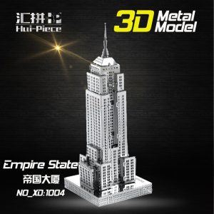 3D Pussel Metall - Berömda Byggnader - Empire State Building