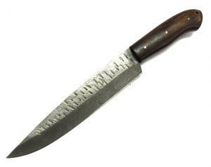 Vacker unik handgjord damascus jatkniv