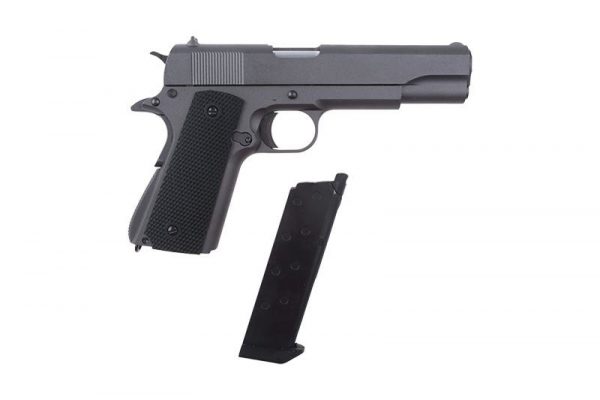 WELL - G198 Pistol Replica (GG) - Grey Green gas 6mm airsoft