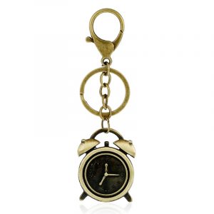 Vacker nyckelring i Steampunk-stil - klocka