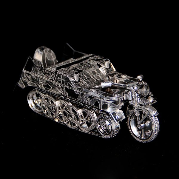 3D Pussel Metall - berömda fordon - Kleines Kettenkraftrad HK101