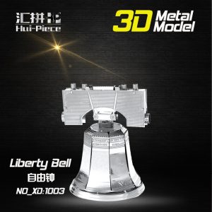 3D Pussel Metall - Berömda Byggnader - Liberty Bell