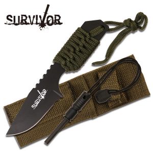 SURVIVOR - 106321G - Jaktkniv - överlevnadskniv
