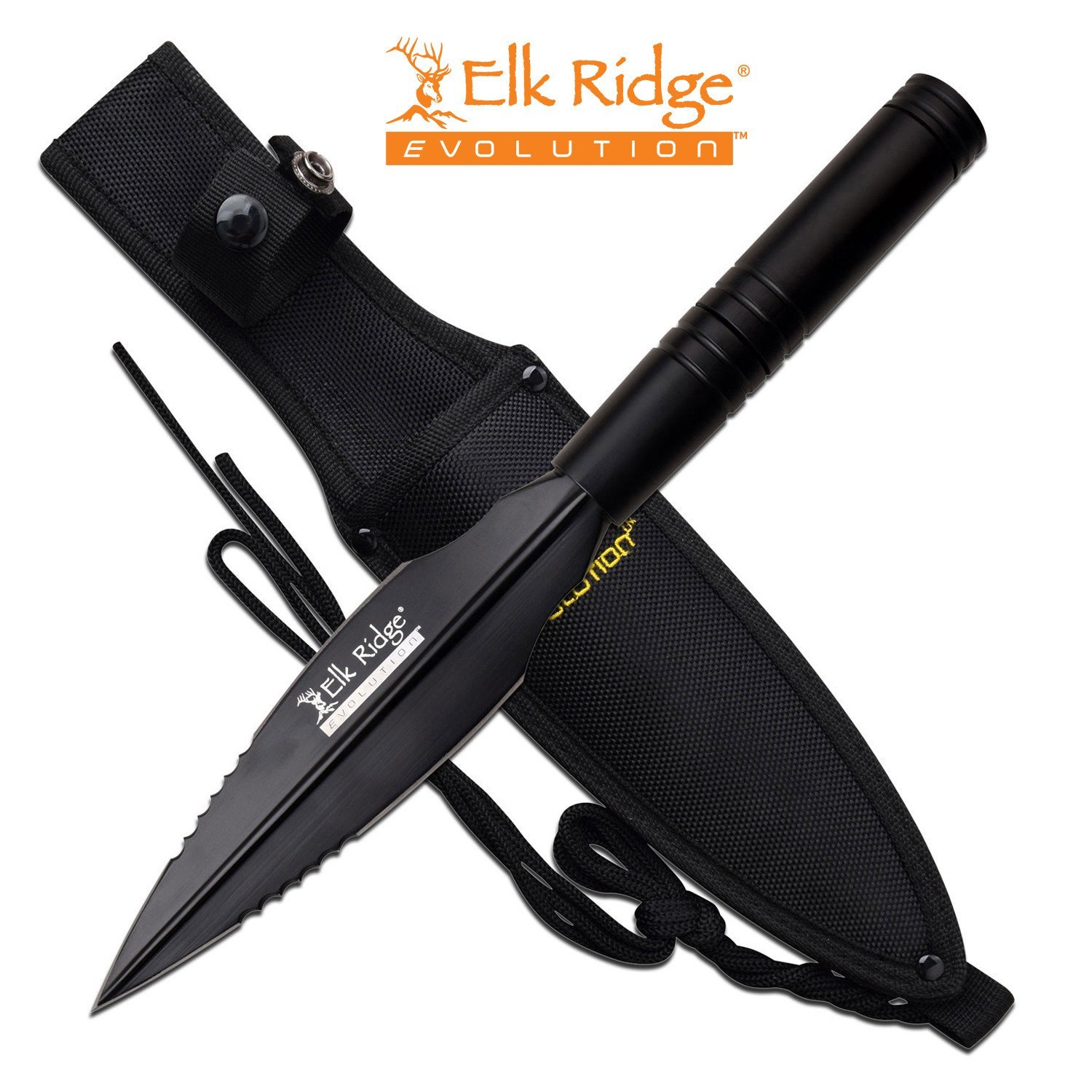 Elk Ridge Knives Evolution Survival Spear ERE-SP001-BK 