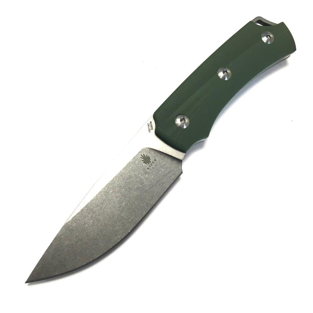 KIZER T2 FIXED BLADE KNIFE BraBilligt