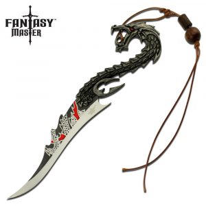 Fantasy Master - 663 - vacker prydnadskniv drake