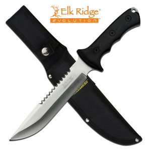ELK RIDGE EVOLUTION - ERE-FIX003-BK - FULL TANG HUNTING KNIFE