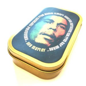 Tobacco case with Bob Marley