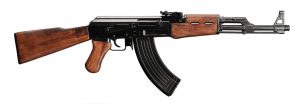 AK-47 Kalashnikov - trästock - Replica