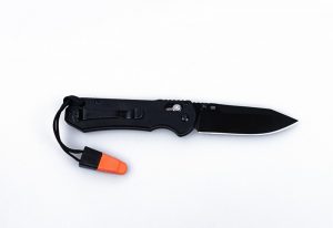 GANZO G7453 Svart m viselpipa - kniv fällkniv