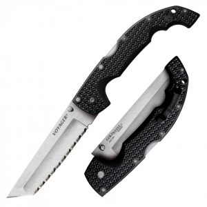 COLD STEEL Voyager XL Tanto point serrated edge