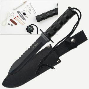Jungle Master - JM-013 - Överlevnadskniv + kit