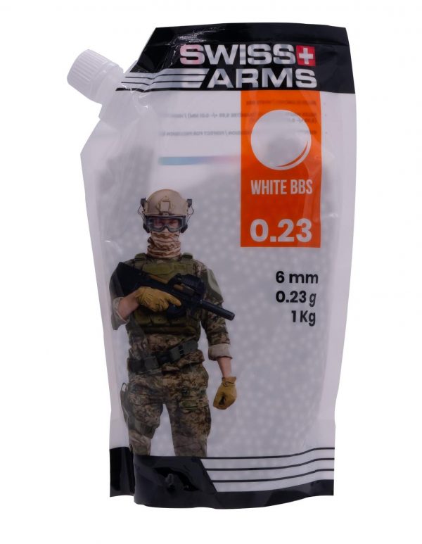 Swiss Arms - Airsoftkulor - 6mm - ~4300 BBs - 0,23g