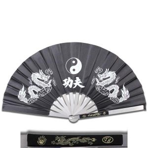 2510-CBK - Dekorativ Kung Fu Fighting Fan