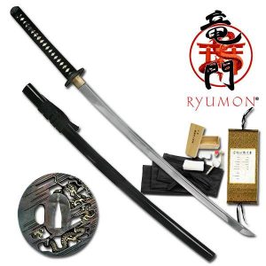 RYUMON RY-3041 HAND FORGED SAMURAI SWORD 40.9" OVERALL