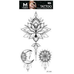 Tillfällig Tatuering 19 x 9cm - Diverse motiv