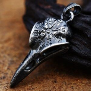 Halsband - Nordisk mytologi - fågelhuvud