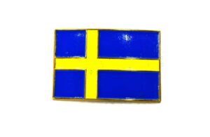 Bältesspänne Sverigeflagga