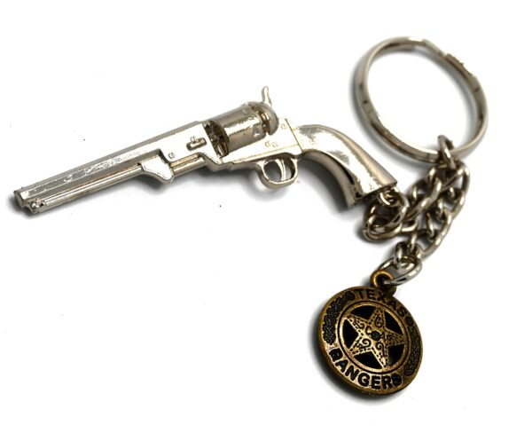 Kolser - Replika - Colt Navy nyckelring blank med sheriffbricka