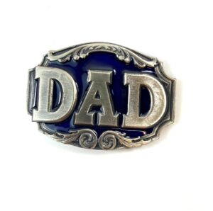 Belt buckle - Dad blue