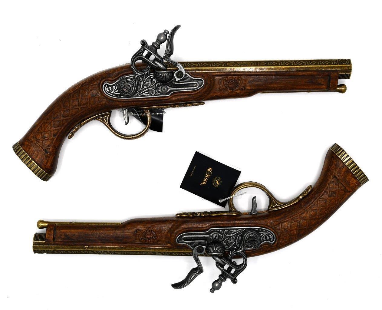 Kolser - Replika - 1700tal Fransk flintlås pistol