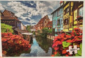 Entdecken Sie die Schönheit von Colmar: Ein bezauberndes 1000-teiliges Puzzle