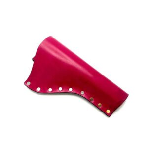 Colt .45 Peacemaker Holster - Right - 4.75" - Pink - Plain - Nickel Rivets