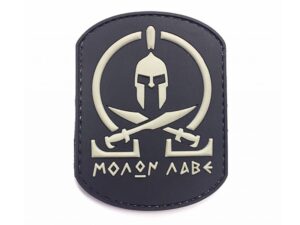 Patch PVC 3D Molon Labe