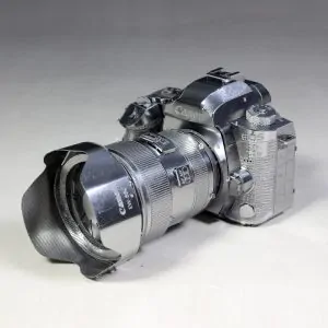 3D Pussel Metall - Extra stor - systemkamera