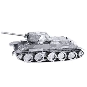 3D Pussel Metall - berömda fordon - T-34 Tank stridsvagn
