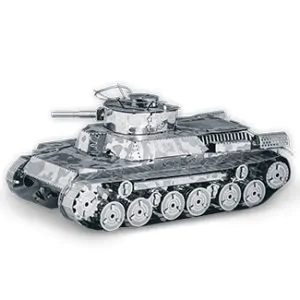 3D Pussel Metall - berömda fordon - Type 97 Chi Ha Tank