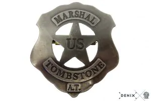 US Marshal star badge replica