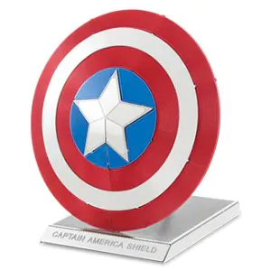 3D Pussel Metall - Captain America Shield I FÄRG!